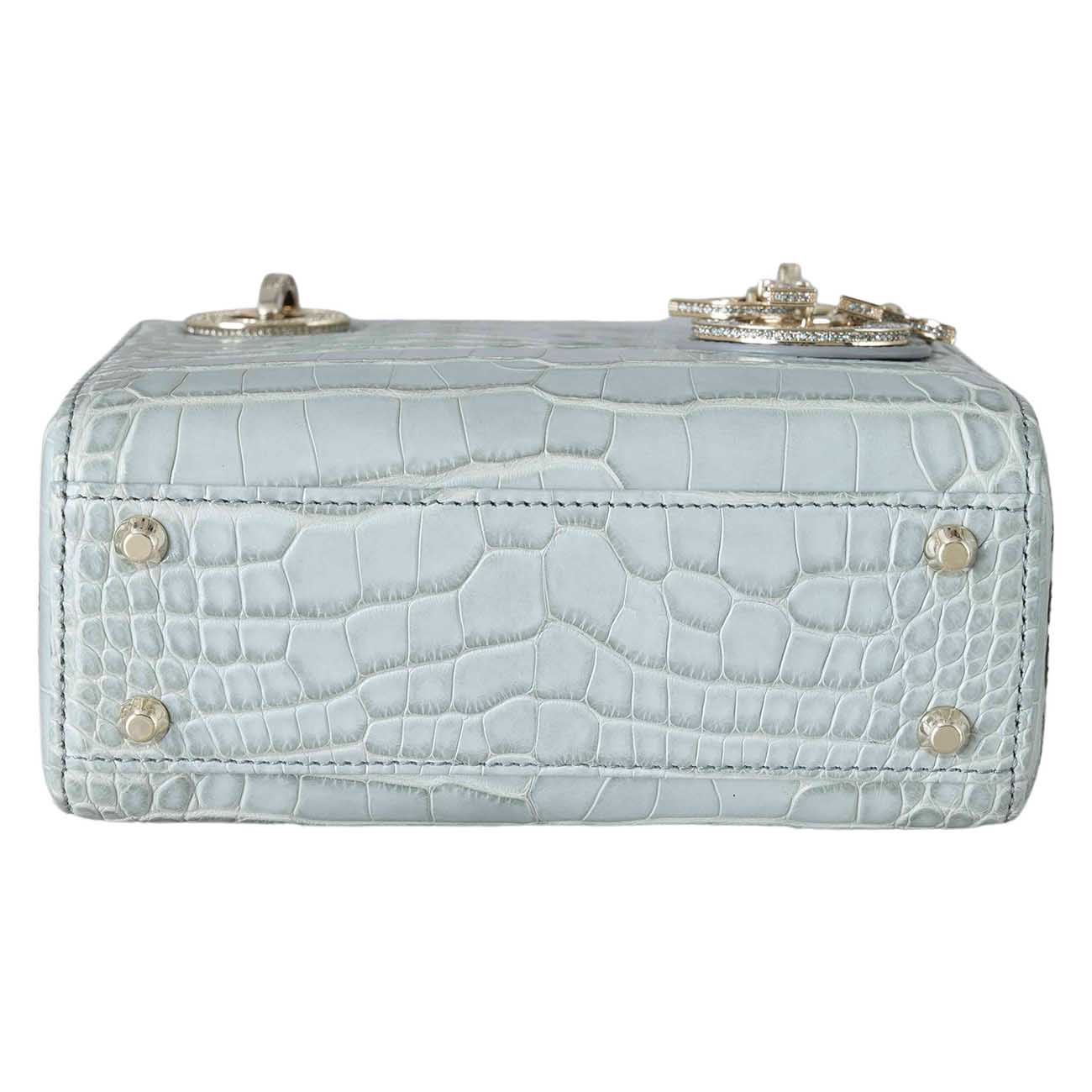 CHRISTIAN DIOR(USED)크리스찬디올 레이디디올 미니 엘리게이터